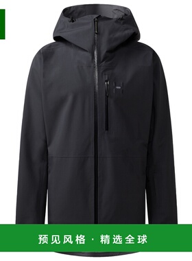 香港直邮haglofs 男士户外冲锋衣 0046293TRUEBLACK CO 黑色硬壳