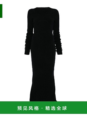 香港直邮Rick Owens 长袖连衣裙 RO02D3688KWPL09