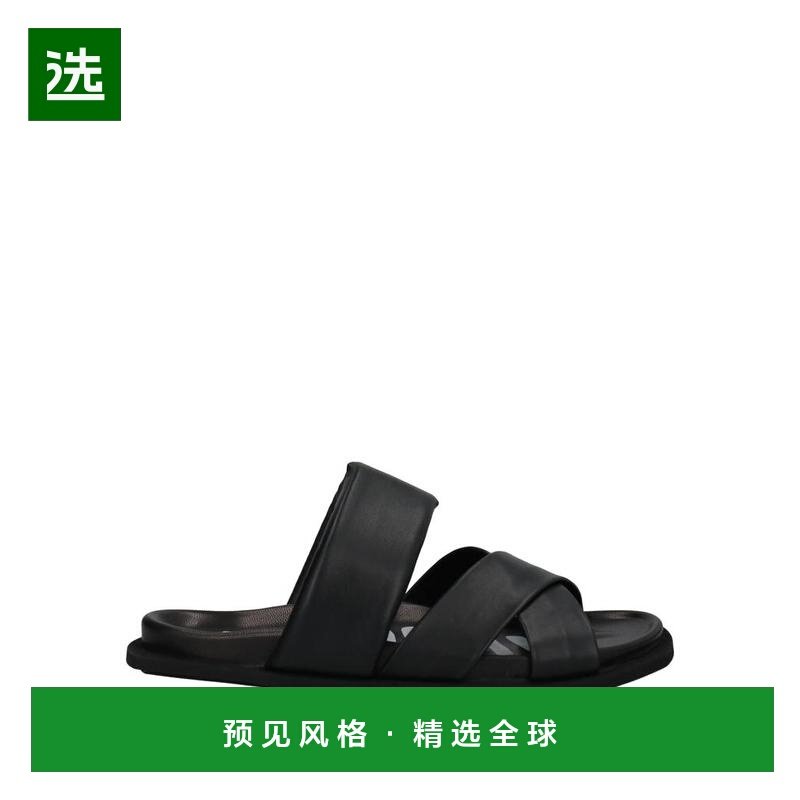 1h可退 【美国直邮】INUIKII女士时装凉鞋平底圆头真皮时尚舒适,女鞋,时装凉鞋,淘宝优惠券,粉丝福利购,淘宝优惠卷