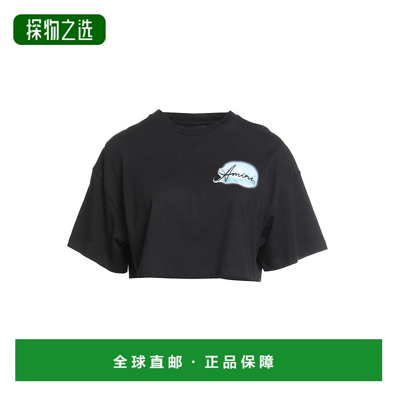 香港直邮AMIRI 女士 短款上衣 black黑色 舒适时尚