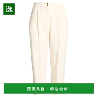 1h可退 香港直邮Elisabetta Franchi 女士 休闲长裤 beige米色 舒