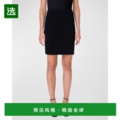 美国直邮 时尚 Akris 短款 1h可退 正品 punto 弹力针织裙 舒适