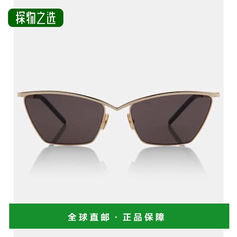 1h可退 香港直邮Saint Laurent 圣罗兰 女士 SL 637 猫眼太阳眼镜