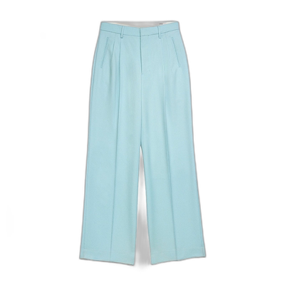 香港直邮Ami Paris 直筒羊毛休闲裤 FTR508WV0026.阔腿裤直筒裤