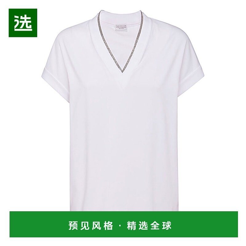 香港直邮BRUNELLO CUCINELLI 女士T恤 M0T18BD222C159 CO,女装/女士精品,T恤,淘宝优惠券,粉丝福利购,淘宝优惠卷