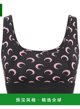 香港直邮Marine Serre 方形肩带文胸背心 WUW055BCJER0001