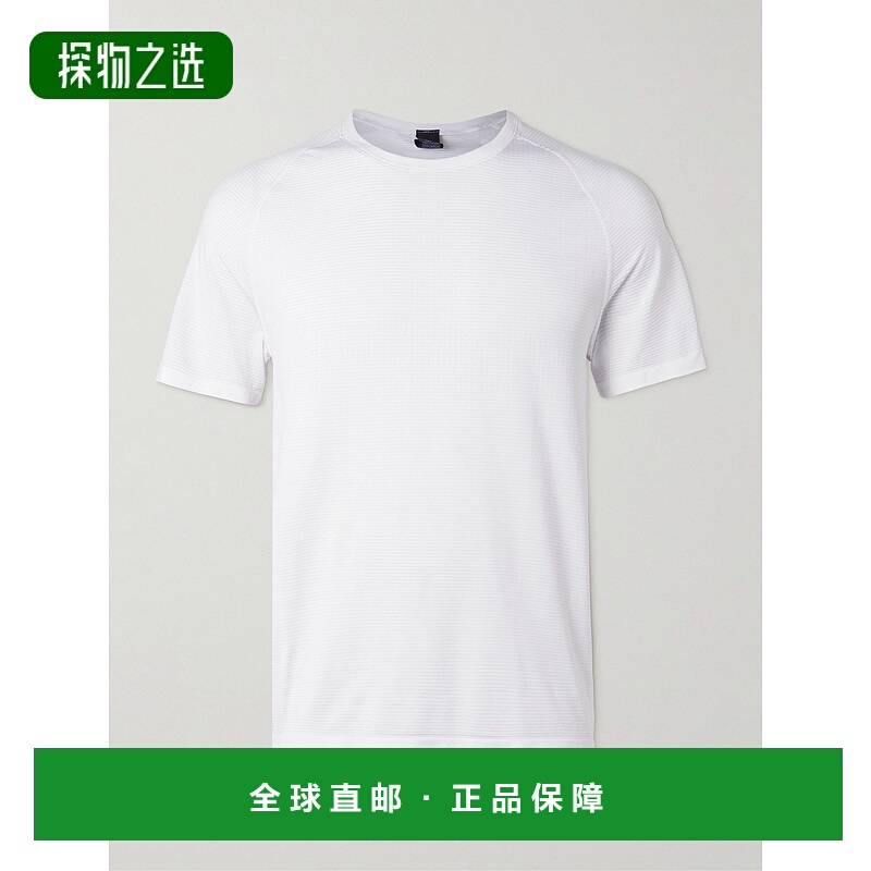 Lululemon 男士 金属色开叉高科技弹性针织T恤 LM3FG2S
