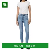 美国直邮 Jeans rag Nina 1h可退 Skinny bone Ankle 女士高腰