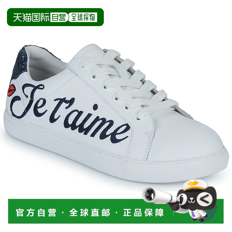 欧洲直邮Bons baisers de Paname 女士 低帮板鞋 SIMONE JE T AIM