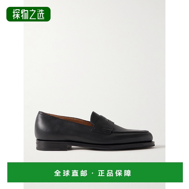 1h可退 John Lobb 男士 Lopez 全粒面皮质乐福鞋 365A9IL男鞋