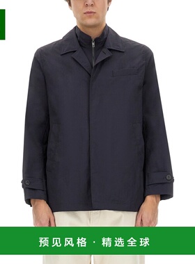 香港直邮FAY 男士夹克 NAM13500010VUGU807 SS2025 蓝色