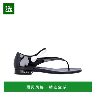 5Y468E06EF010 夹趾平底凉鞋 香港直邮Miu Miu