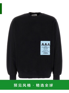 香港直邮AMBUSH 男士卫衣 BMBA033F23FLE0011001 SS2025 黑色