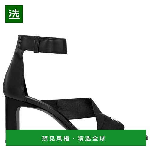 欧洲直邮Longchamp/珑骧 女士黑色小羊皮高跟鞋新【付后1h可退】