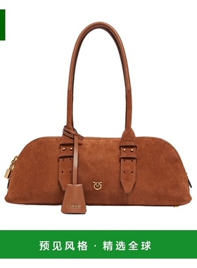 香港直邮PINKO 女士斜挎包 106169A2JHL17Q SS2026 棕色 徽标细节