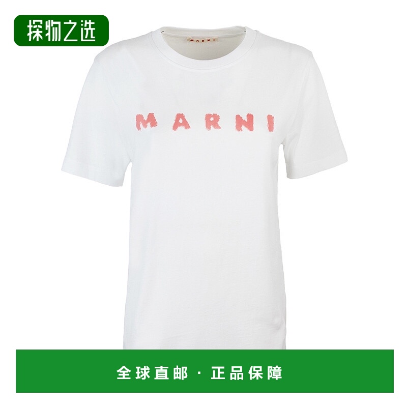 香港直邮Marni 圆领T恤 THJE0293P8USCX42短袖