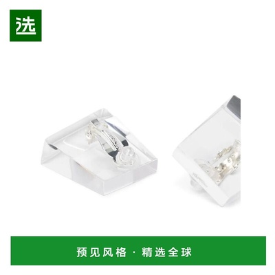 香港直邮MONIES 女士耳饰 8448AMULTI SS2026 白色 