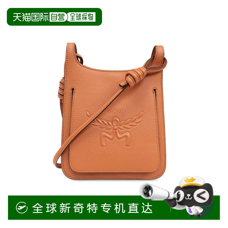 欧洲直邮MCM 女士斜挎包MWHESAC01CO0COGNAC