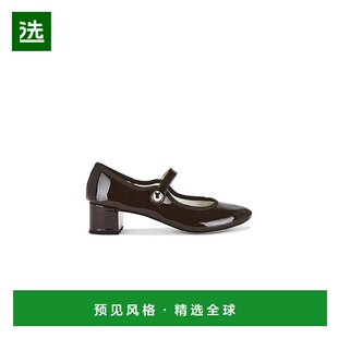 1h可退 香港直邮Repetto 丽派朵 女士 Fabienne 玛丽珍高跟鞋 V41