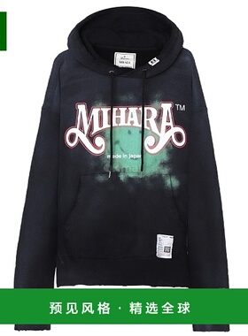 韩国直邮MIHARA YASUHIRO J10HD512 黑色 连帽拉链衫卫衣