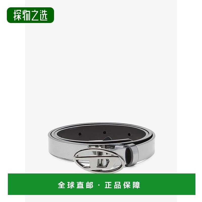 1h可退 香港直邮Diesel 迪赛 女士 搭扣腰带 X10423P1660新款