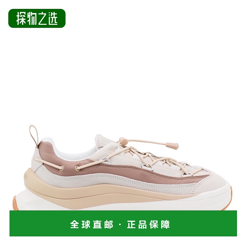 香港直邮moon boot 月亮靴 女士 MOON247 XLACE 白色浅褐色运动鞋