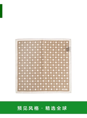 香港直邮MOSCHINO 男士围巾 E5000M5890001 SS2026 花色 印花口袋