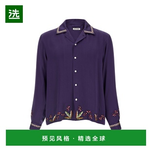 1h可退 香港直邮Bode 男士 'Dream Souvenir'真丝 衬衫 MRF25SH04