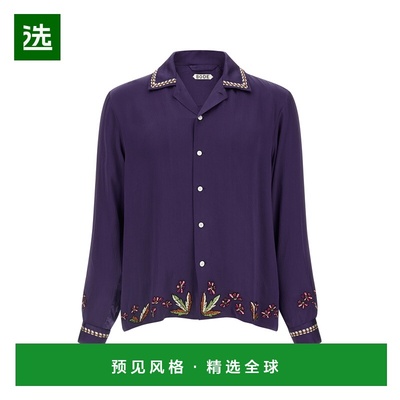 1h可退 香港直邮Bode 男士 'Dream Souvenir'真丝 衬衫 MRF25SH04