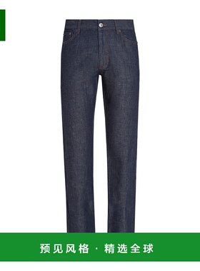 香港直邮Zegna 腰带环牛仔裤 E7I91A5CITY直筒裤