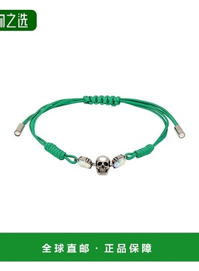 香港直邮mcqueen 亚历山大·麦昆 女士 手链 green绿色 舒适时尚