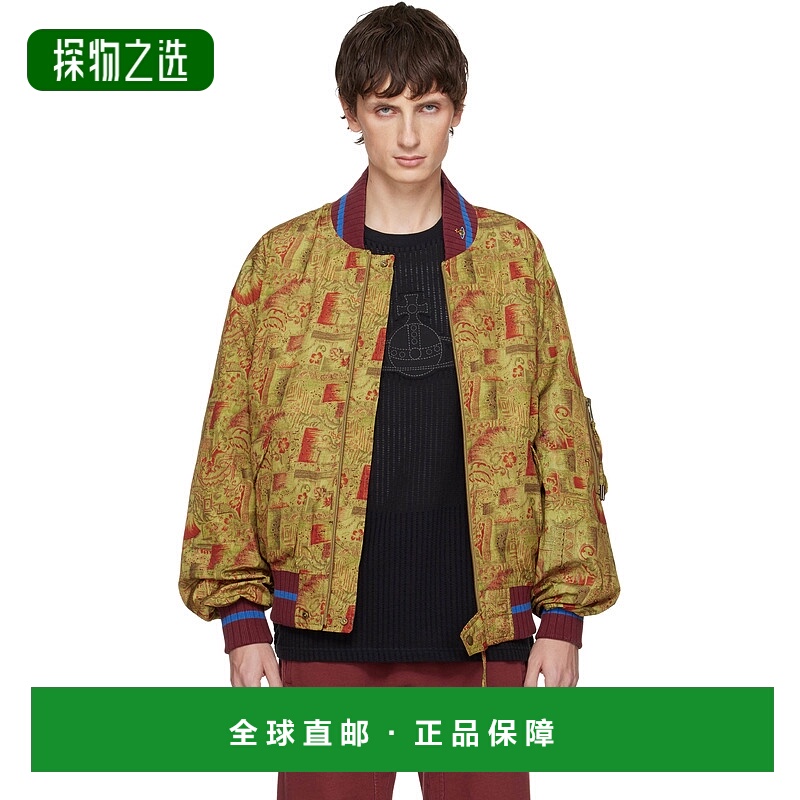 香港直邮Vivienne Westwood 薇薇恩·韦斯特伍德 男士 黄色 Berna