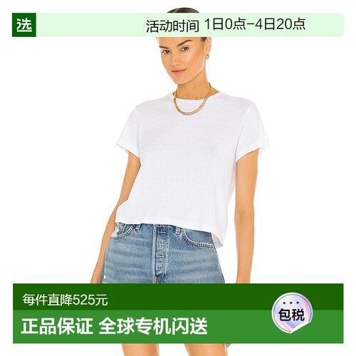 1h可退 香港直邮redone 女士 x Hanes 1950s 宽松款T恤 0242WBX5