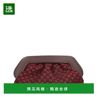 1h可退 香港直邮Themoirè 女士 MATERIAL 红色再生手袋 TMFW25BM