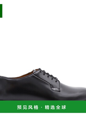 1h可退 香港直邮Sebago 仕品高 男士 MILTON GYW 黑色皮质绑带鞋