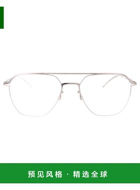 1h可退 香港直邮Mykita 女士 矩形平光镜 IMBA metal金属色 舒适