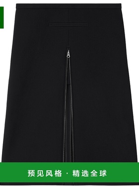 欧洲直邮COURREGES 女士半身裙324CJU181PL00529999长裙a字裙