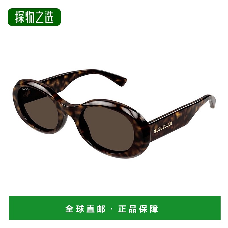 1h可退 香港直邮Gucci 古驰 女士 徽标太阳眼镜 GG1587S colorful
