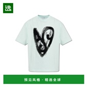 香港直邮Acne 透气高级感 CL0344潮流穿搭时尚 Studios 圆领T恤