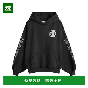 香港直邮RHUDE 男士卫衣 RHPF25HO6012 AW2025 黑色 连帽卫衣