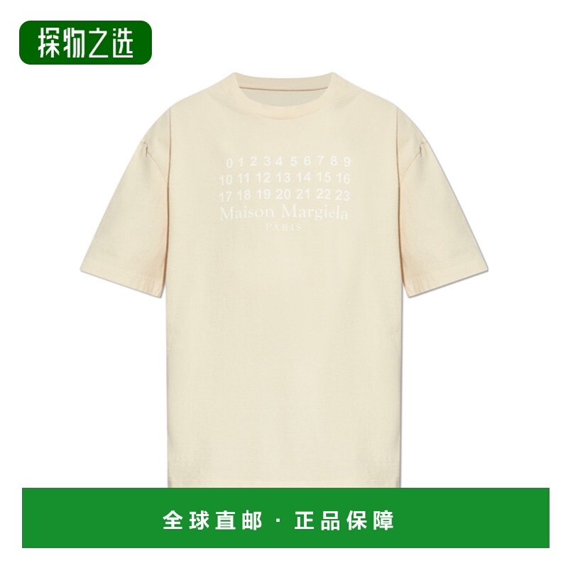 香港直邮Maison Margiela 印花 T 恤 S50GC0716S24567