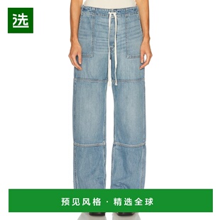 1h可退 香港直邮redone 女士 海滩裤子牛仔裤 16820WBCHPNT