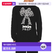 香港直邮Brain 骷髅头长袖 Dead 1h可退 男士 Mech T恤 BDF25T0100