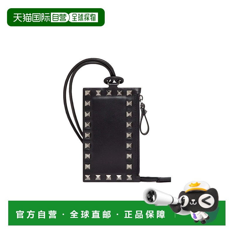 香港直邮Valentino 铆钉颈带卡夹 YP0U63ACV