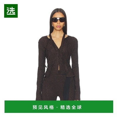 1h可退 香港直邮Ottolinger 女士 Closure 双罗纹针织开衫 104600