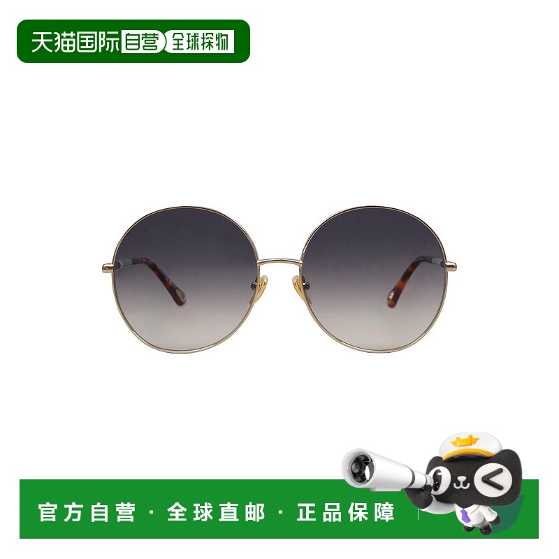 1h可退 香港直邮Chloe 蔻依 女士 太阳眼镜 metal金属色 舒适时尚