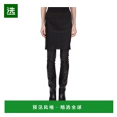 斜纹A字裙半身裙 香港直邮Rick Owens RP02E4370SCH