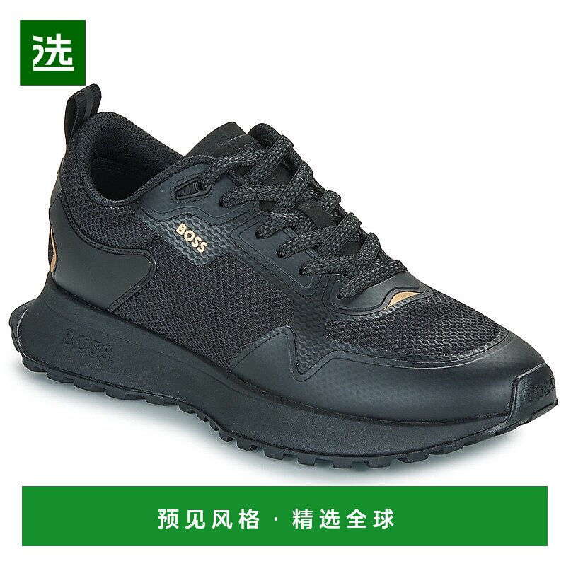 欧洲直邮BOSS 雨果博斯 Jonah_Runn_meth 男士鞋子低帮板鞋 50513
