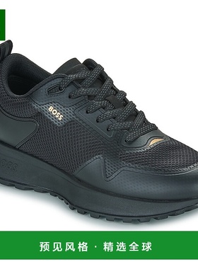 欧洲直邮BOSS 雨果博斯 Jonah_Runn_meth 男士鞋子低帮板鞋 50513