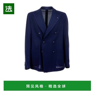 1h可退 香港直邮Tagliatore 男士 NERO CLOTHING 海军蓝夹克 GDAR